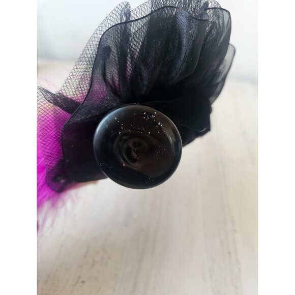 Vintage elegance lady burlesque glass Italian ornament boa evening dress Xmas tr - Picture 8 of 8